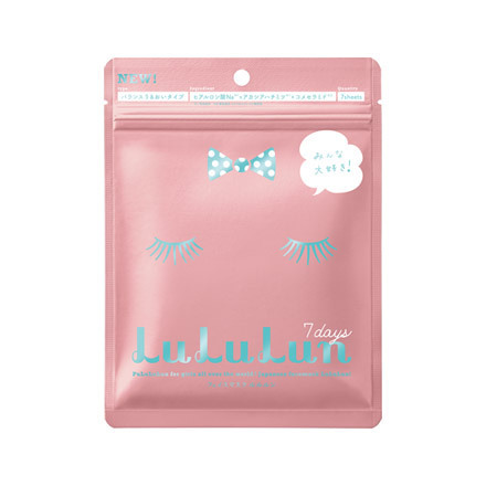 脸部面膜 粉色LULULUN4 / LuLuLun